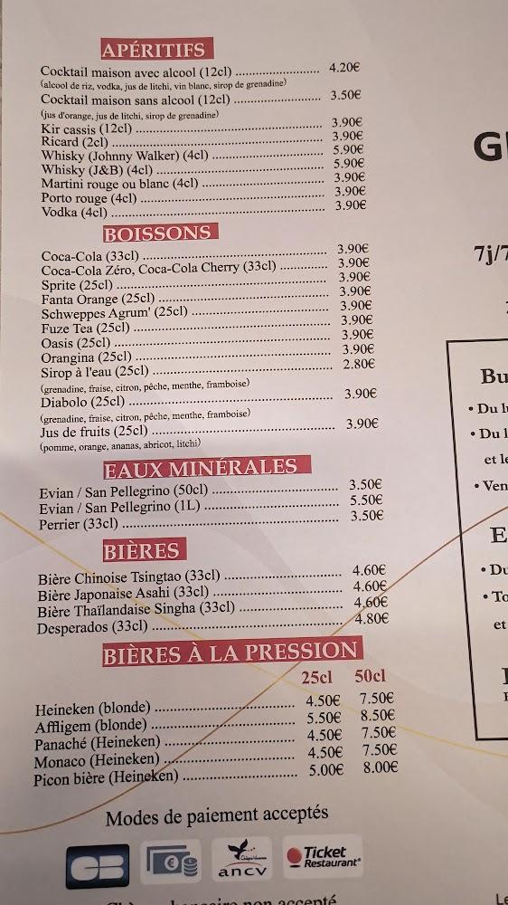 GRAND BUFFET - Menu Image 2